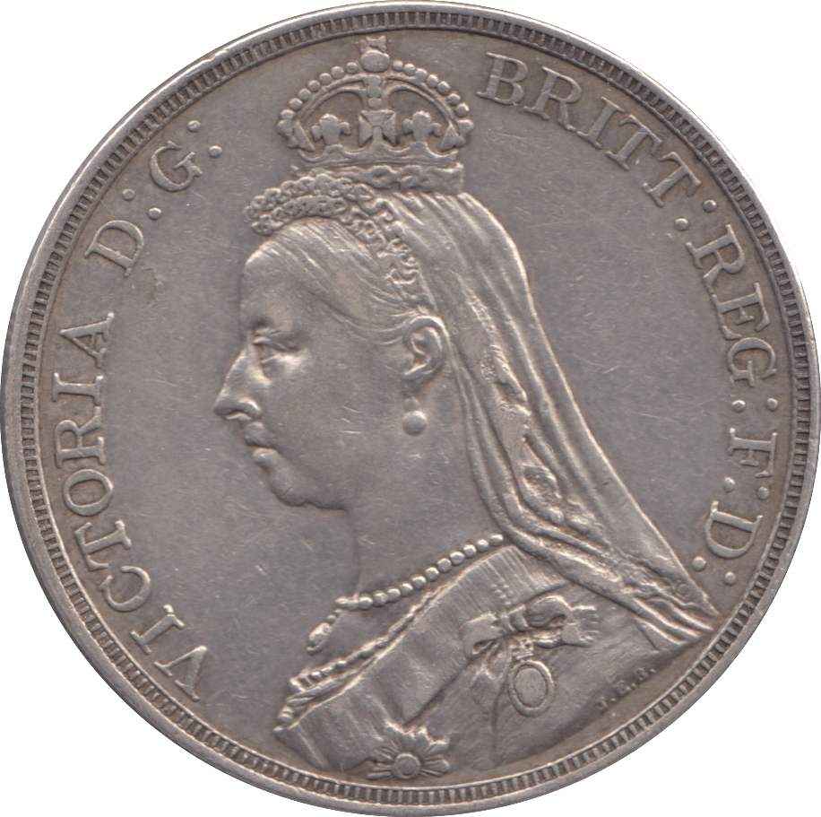 1889 CROWN ( GVF ) 10 - CROWN - Cambridgeshire Coins