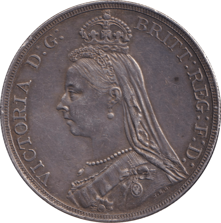 1889 CROWN ( GVF ) - CROWN - Cambridgeshire Coins