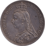 1889 CROWN ( GVF ) - CROWN - Cambridgeshire Coins