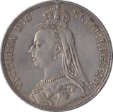 1889 CROWN ( GVF ) - CROWN - Cambridgeshire Coins