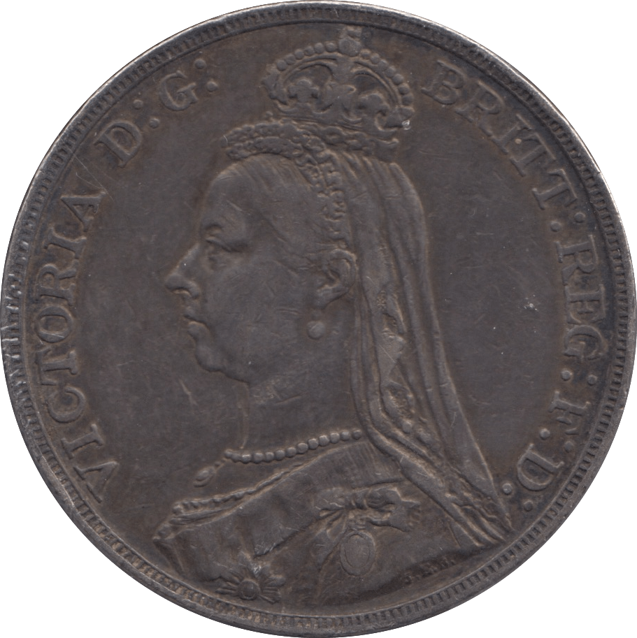 1889 CROWN ( VF ) - Crown - Cambridgeshire Coins