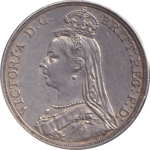 1889 CROWN ( VF ) - CROWN - Cambridgeshire Coins