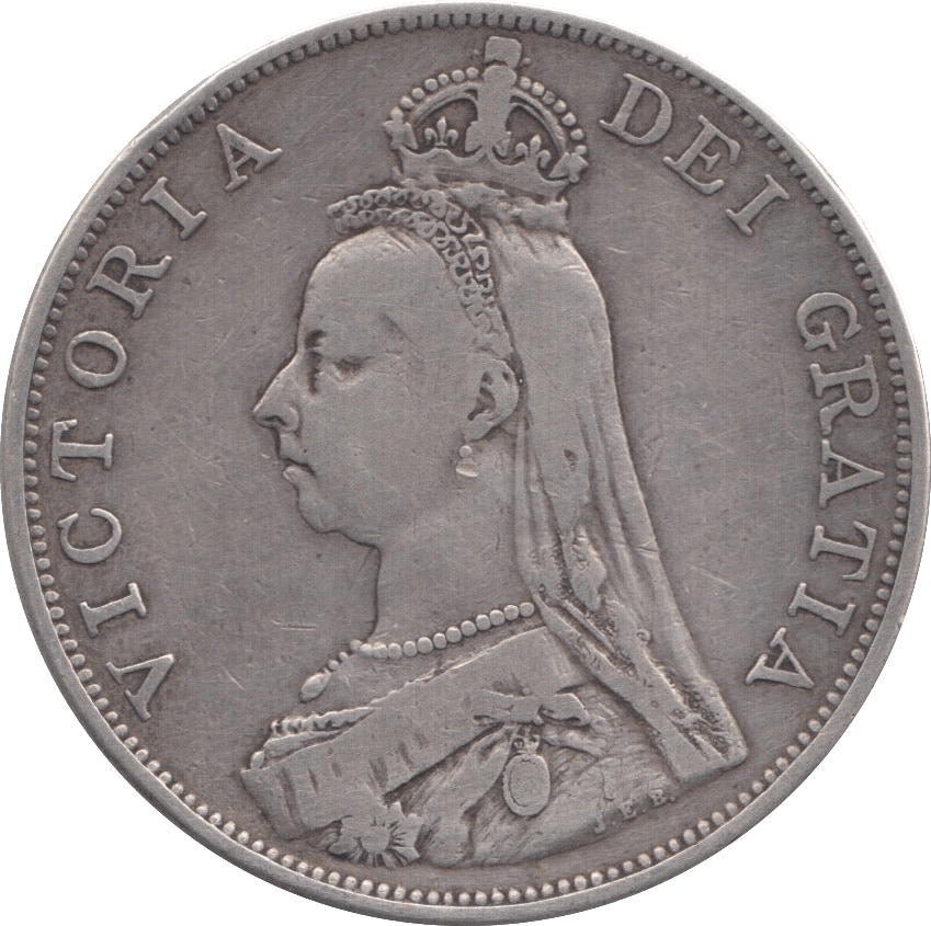 1889 DOUBLE FLORIN ( GF ) 4 - DOUBLE FLORIN - Cambridgeshire Coins