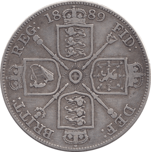 1889 DOUBLE FLORIN ( GF ) 4 - DOUBLE FLORIN - Cambridgeshire Coins