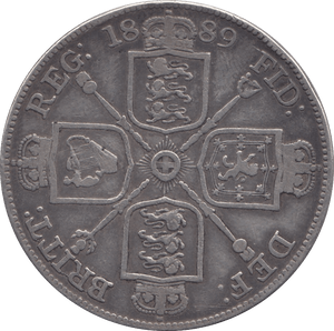 1889 DOUBLE FLORIN ( GF ) - DOUBLE FLORIN - Cambridgeshire Coins