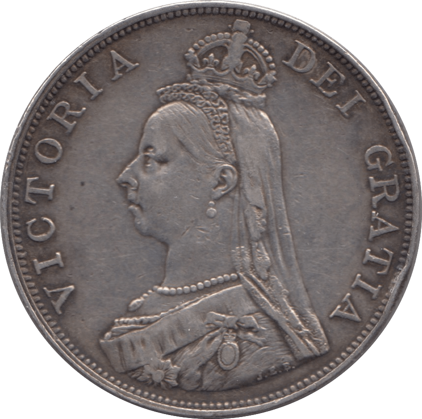 1889 DOUBLE FLORIN ( GVF ) - DOUBLE FLORIN - Cambridgeshire Coins