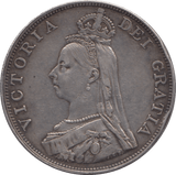 1889 DOUBLE FLORIN ( GVF ) - DOUBLE FLORIN - Cambridgeshire Coins