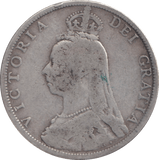 1889 FLORIN ( FINE ) - FLORIN - Cambridgeshire Coins