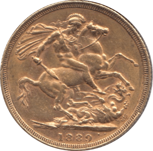 1889 GOLD SOVEREIGN ( VF ) - SOVEREIGN - Cambridgeshire Coins