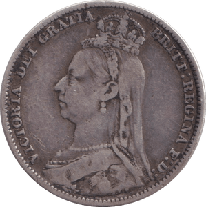 1889 SHILLING ( VF ) - SHILLING - Cambridgeshire Coins