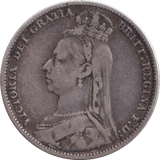 1889 SHILLING ( VF ) - SHILLING - Cambridgeshire Coins