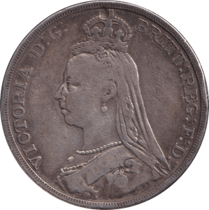 1890 CROWN ( FINE ) - CROWN - Cambridgeshire Coins