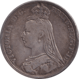 1890 CROWN ( FINE ) - CROWN - Cambridgeshire Coins