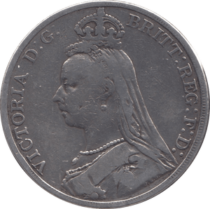 1890 CROWN ( GF ) 4 - CROWN - Cambridgeshire Coins