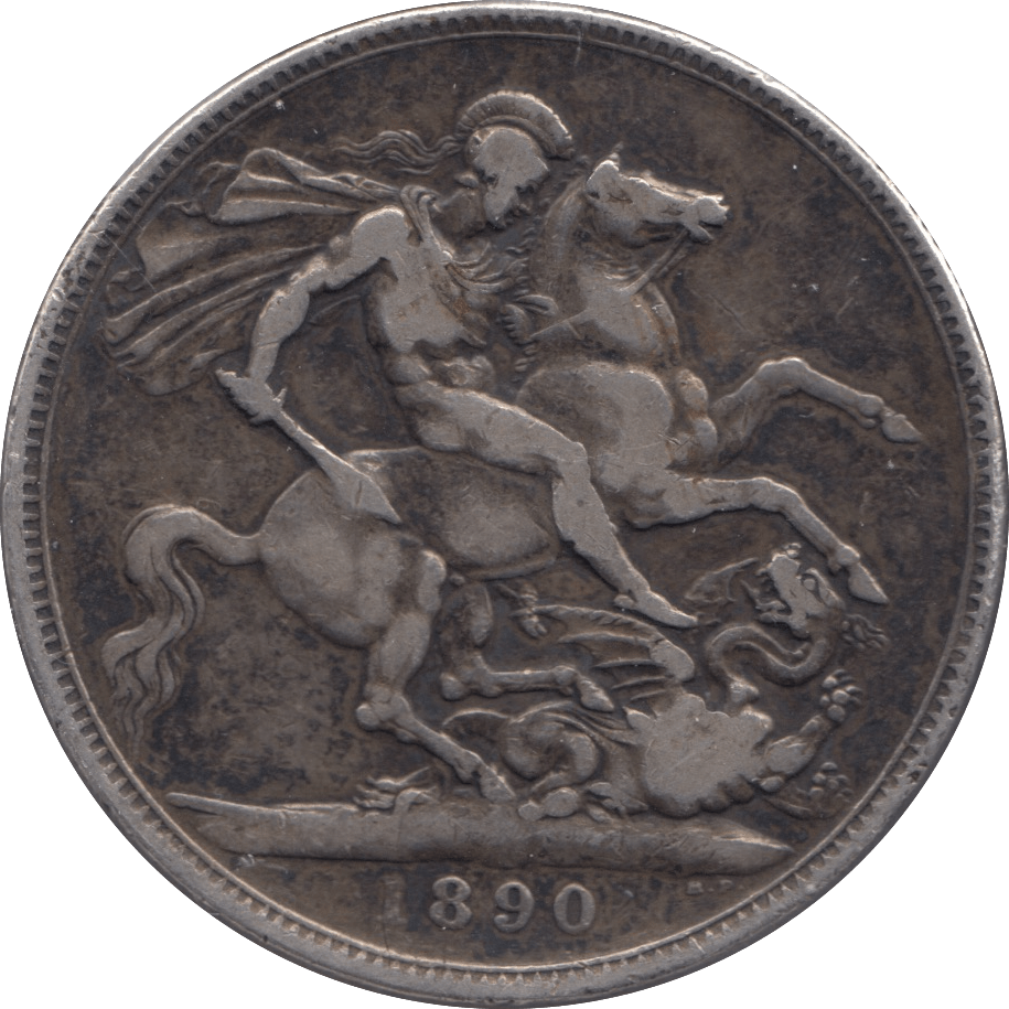 1890 CROWN ( GF ) 6 - CROWN - Cambridgeshire Coins