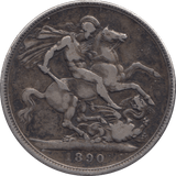 1890 CROWN ( GF ) 6 - CROWN - Cambridgeshire Coins