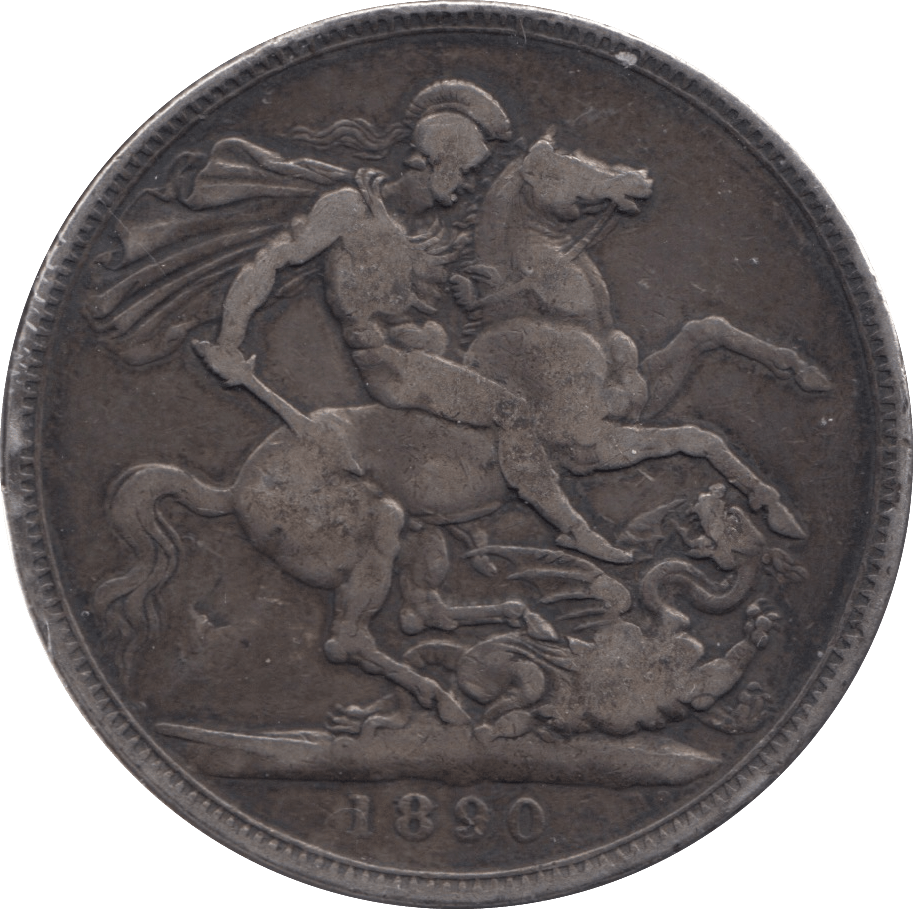 1890 CROWN ( GF ) 7 - CROWN - Cambridgeshire Coins