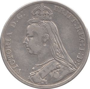 1890 CROWN ( GF ) 8 - CROWN - Cambridgeshire Coins