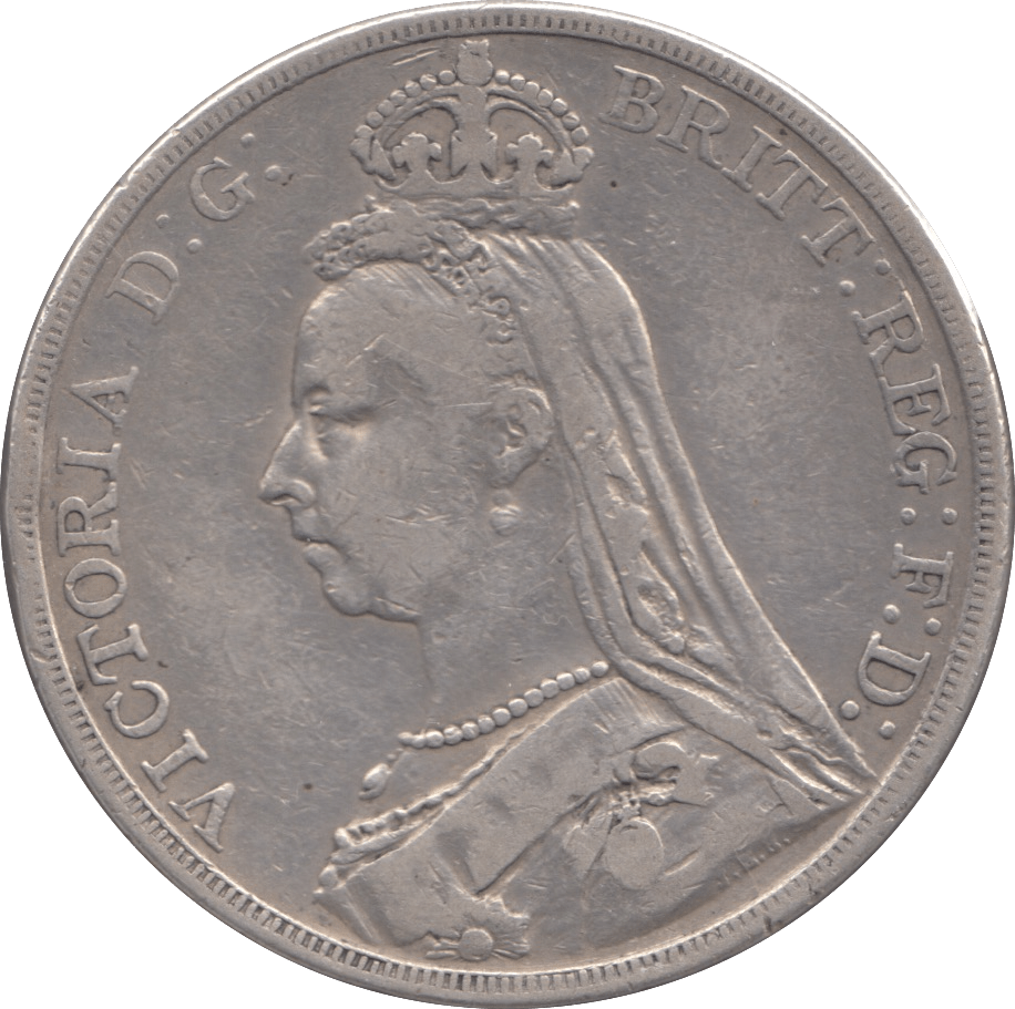 1890 CROWN ( GF ) 8 - CROWN - Cambridgeshire Coins