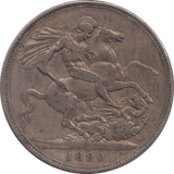 1890 CROWN ( GF ) - CROWN - Cambridgeshire Coins