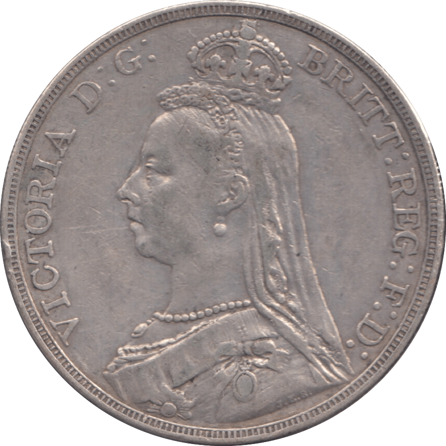 1890 CROWN ( GF ) - CROWN - Cambridgeshire Coins