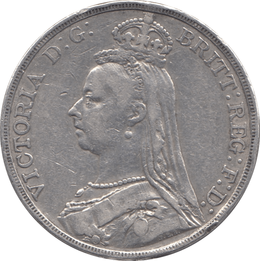 1890 CROWN ( GF ) - CROWN - Cambridgeshire Coins