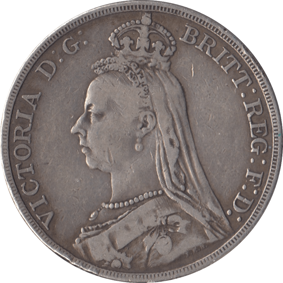 1890 CROWN ( GF ) - Crown - Cambridgeshire Coins