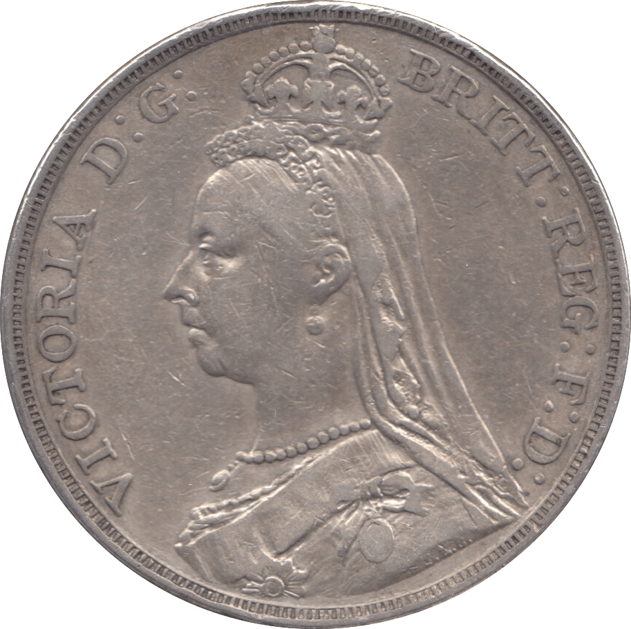 1890 CROWN ( GF ) - CROWN - Cambridgeshire Coins