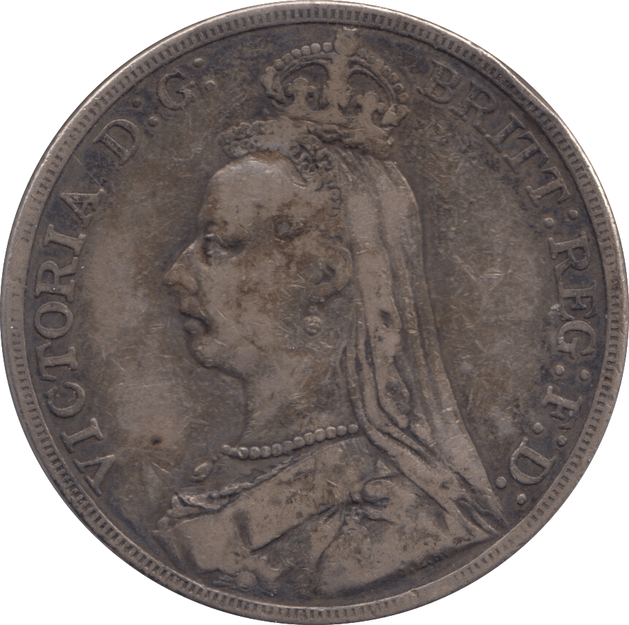 1890 CROWN ( GF ) - CROWN - Cambridgeshire Coins