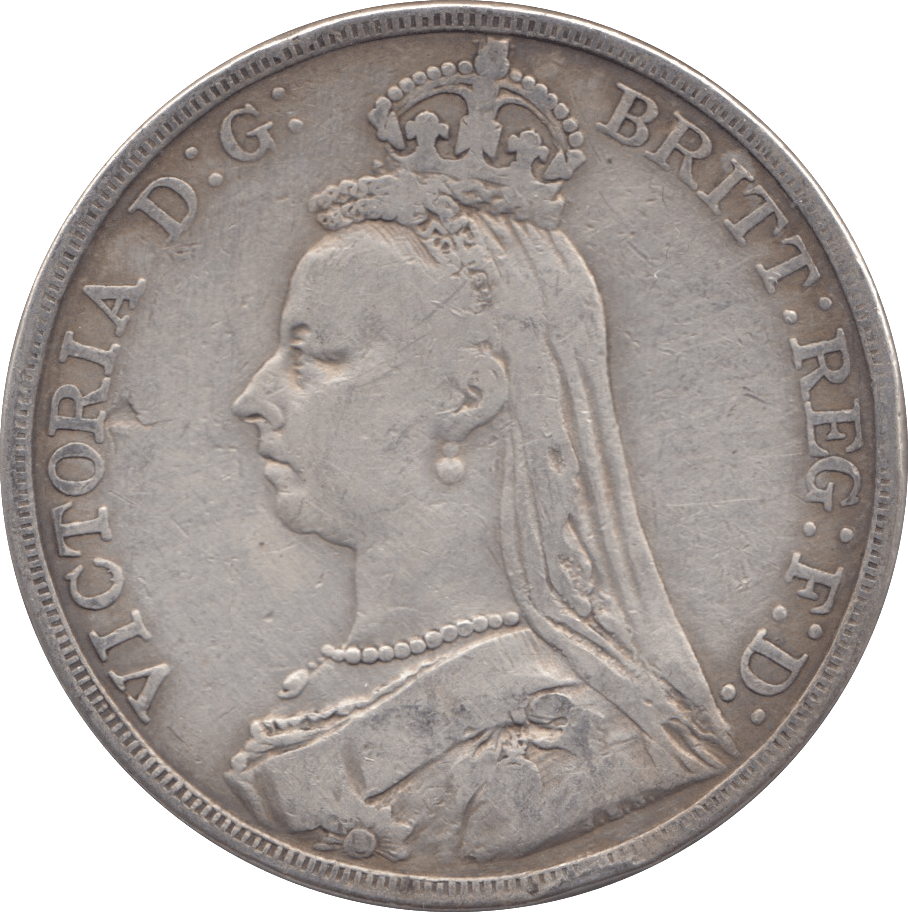 1890 CROWN ( GF ) - CROWN - Cambridgeshire Coins