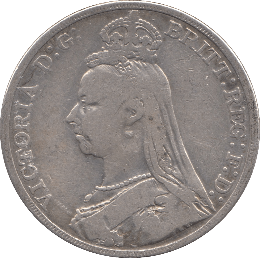 1890 CROWN ( GF ) - CROWN - Cambridgeshire Coins