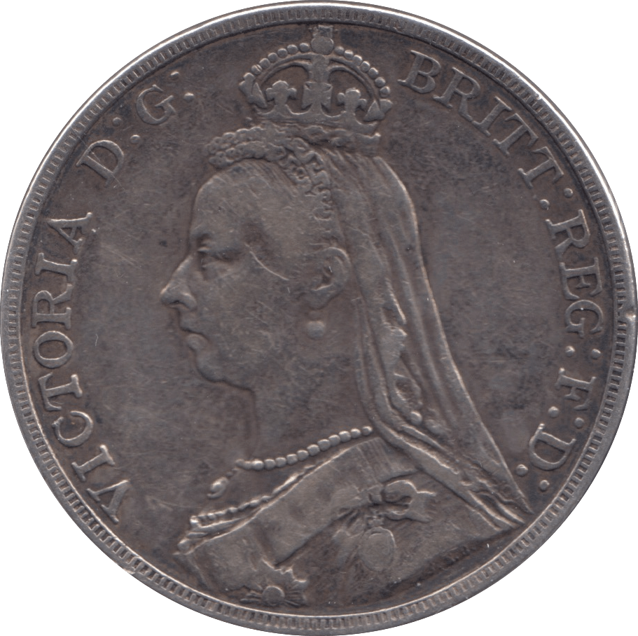 1890 CROWN ( GF ) - CROWN - Cambridgeshire Coins