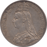 1890 CROWN ( GVF ) - CROWN - Cambridgeshire Coins