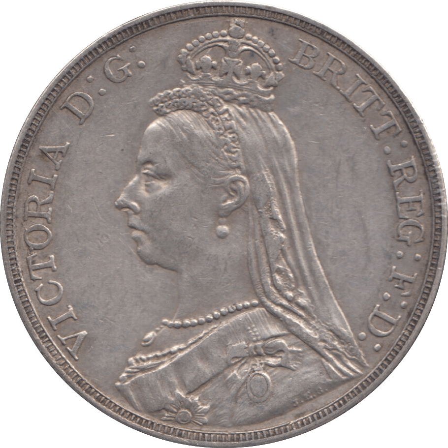 1890 CROWN ( GVF ) - CROWN - Cambridgeshire Coins