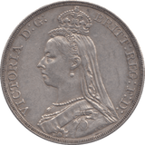 1890 CROWN ( GVF ) - CROWN - Cambridgeshire Coins