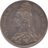 1890 CROWN ( GVF ) - CROWN - Cambridgeshire Coins