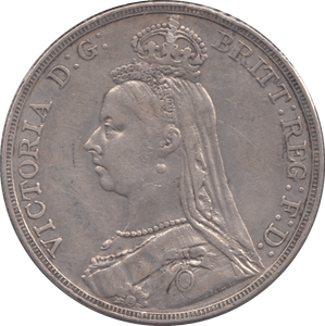 1890 CROWN ( GVF ) - CROWN - Cambridgeshire Coins