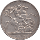 1890 CROWN ( GVF ) - CROWN - Cambridgeshire Coins