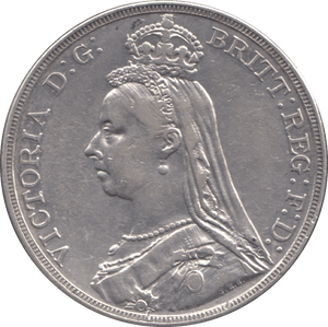 1890 CROWN ( VF ) 9 - CROWN - Cambridgeshire Coins