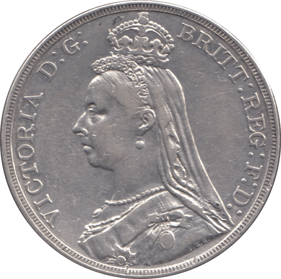 1890 CROWN ( VF ) 9 - CROWN - Cambridgeshire Coins