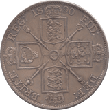 1890 DOUBLE FLORIN ( EF ) 1 - DOUBLE FLORIN - Cambridgeshire Coins