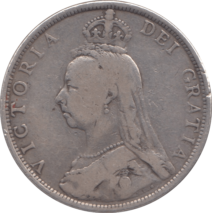 1890 FLORIN ( FINE ) - FLORIN - Cambridgeshire Coins