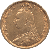 1890 GOLD HALF SOVEREIGN ( VF ) - HALF SOVEREIGN - Cambridgeshire Coins