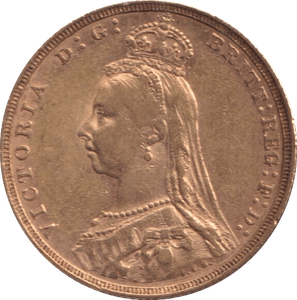 1890 GOLD SOVEREIGN ( GVF ) 1 - SOVEREIGN - Cambridgeshire Coins