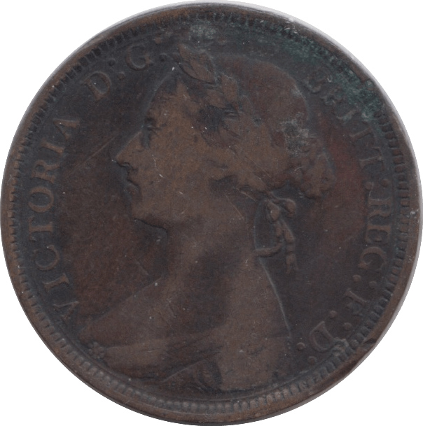 1890 HALFPENNY ( FINE ) - Halfpenny - Cambridgeshire Coins