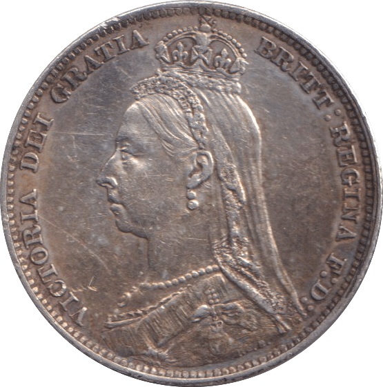 1890 SHILLING ( AUNC ) - SHILLING - Cambridgeshire Coins