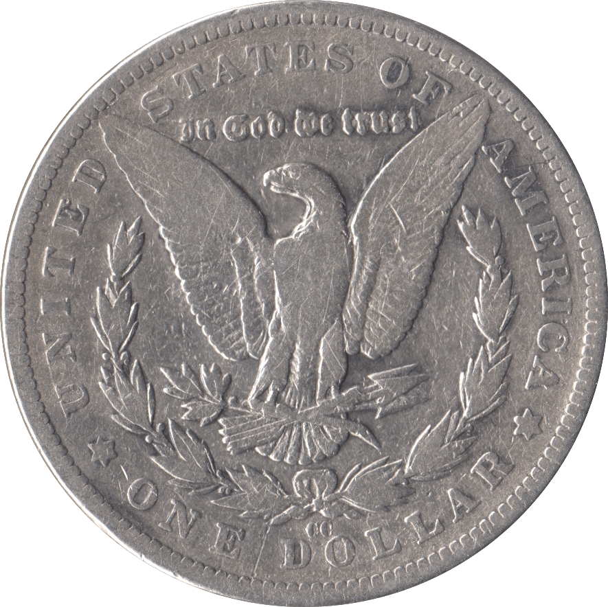 1890 USA SILVER MORGAN DOLLAR CARSON CITY MINT - SILVER WORLD COINS - Cambridgeshire Coins