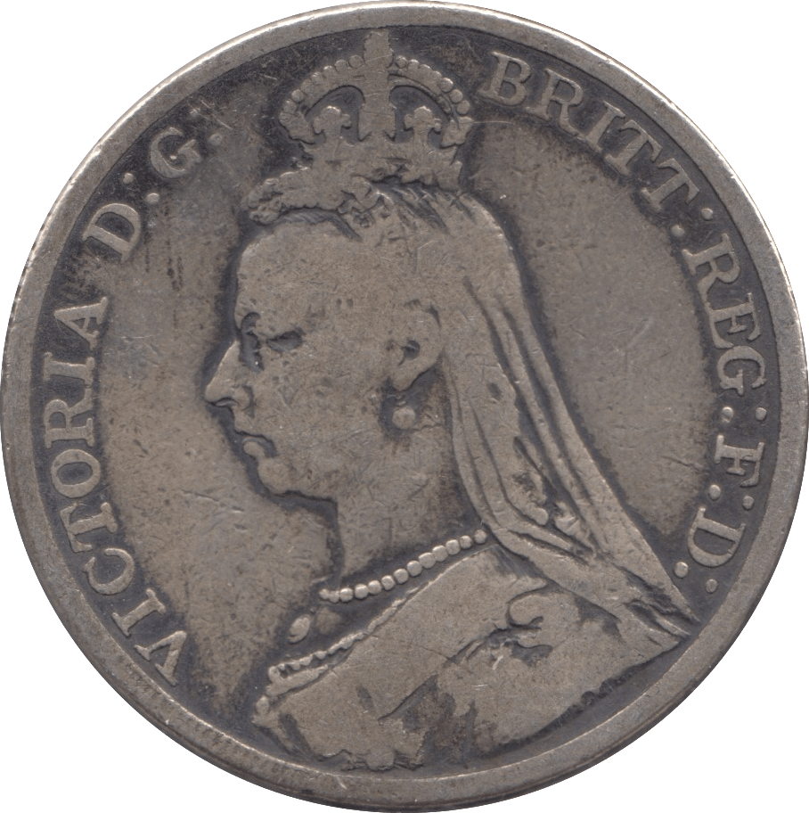 1891 CROWN ( FINE ) - CROWN - Cambridgeshire Coins