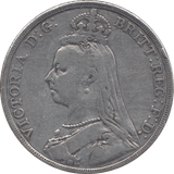 1891 CROWN ( FINE ) - CROWN - Cambridgeshire Coins