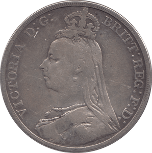 1891 CROWN ( FINE ) - CROWN - Cambridgeshire Coins